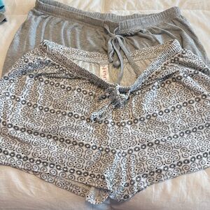 Pajama Shorts bottoms only Small